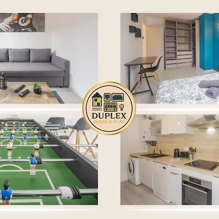 Duplex Work & Play - Proche Hypercentre *